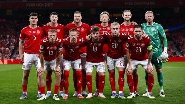 Belarus vs Denmark FIFA World Cup European 2026 Qualifiers Live Streaming Online: Get Free Live Telecast of BLR vs DEN Football Match in IST