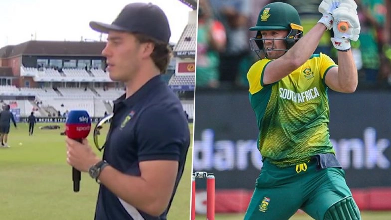 Dewald Brevis Picks South African Great AB de Villiers as His Role Model, Youngster Opens Up About 'Baby AB' Nickname (Watch Video)