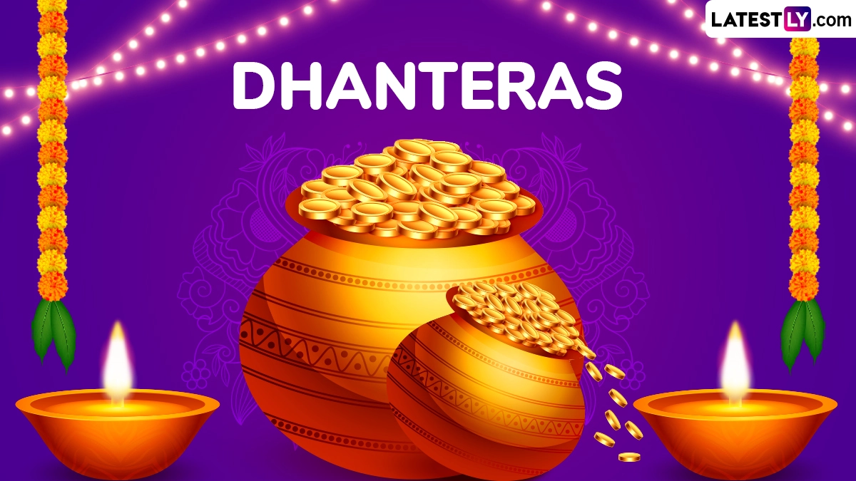 Dhanteras 2025: Modi e Outras Personalidades Desejam Prosperidade e Saúde em Celebração Hindu