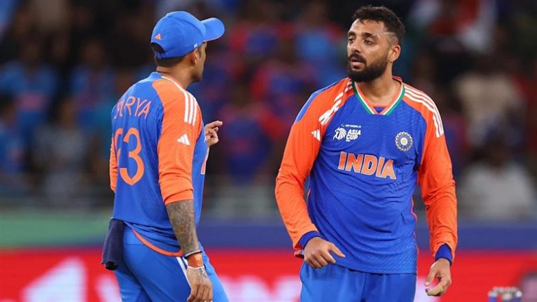Varun Chakaravarthy Becomes World Number 1 in ICC T20I Bowlers Rankings, Dethrones Jacob Duffy; Team India Spinner Becomes Third Indian to Achieve Feat After Jasprit Bumrah and Ravi Bishnoi