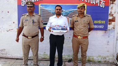Fake IAS Officer Busted: Lucknow Police Catch Man Impersonating Senior Bureaucrat; Luxury Cars With Blue Beacon Light, Forged Documents Recovered (Videos)