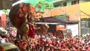 Ganesh Visarjan 2025: A Look at Grand Celebrations As Devotees Across India Take Part in Immersion of Ganpati Idols on Anant Chaturdashi