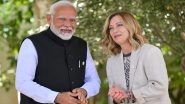 G20 Summit: PM Narendra Modi and Italian Counterpart Giorgia Meloni Meet As Opening Session Kicks Off in Johannesburg