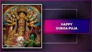 Happy Durga Puja 2025 Greetings and Messages To Celebrate the Auspicious Festival
