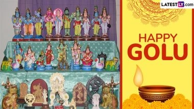 Golu (Bommai Kolu) 2025 Wishes and Bommala Koluvu Images For Free Download Online: Celebrate Golu Navratri With These WhatsApp Messages, Quotes, Greetings and HD Wallpapers