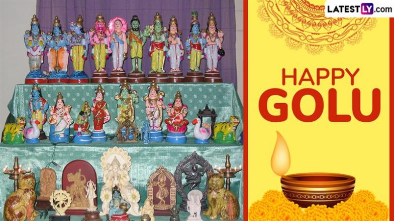 Golu (Bommai Kolu) 2025 Wishes and Bommala Koluvu Images For Free Download Online: Celebrate Golu Navratri With These WhatsApp Messages, Quotes, Greetings and HD Wallpapers