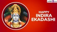 Indira Ekadashi 2025 Images, Status and Wishes to Celebrate Indira Ekadashi Vrat on 17 September