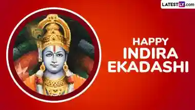 Indira Ekadashi 2025 Images, Status and Wishes to Celebrate Indira Ekadashi Vrat on 17 September