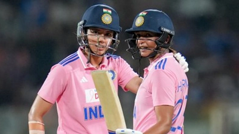 How To Watch IND-W vs ENG-W Free Live Streaming Online of ICC Women’s World Cup 2025 Warm-Up Match? Get Telecast Details of India Women vs England Women Cricket Match on TV