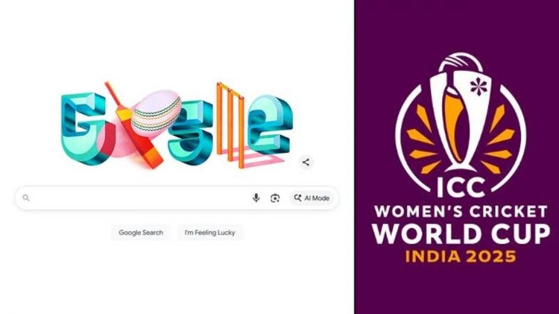Women's Cricket World Cup Google Doodle: Search Engine Giant Celebrates Start of ICC Women's ODI WC With Unique Doodle