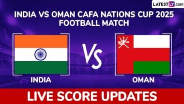 India vs Oman Football Match Live Score Updates of CAFA Nations Cup 2025 Third-Place Play-Off 