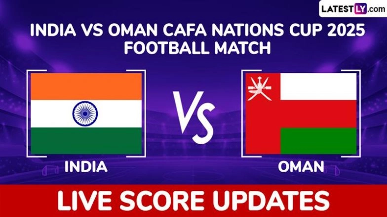 IND 1-1 OMA (86′) | India vs Oman Football Match Live Score Updates Online: India Creates Pressure On Oman