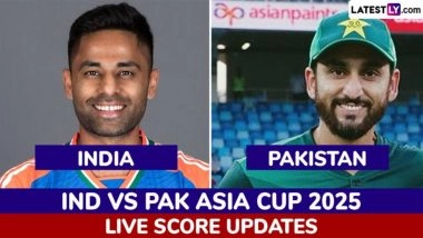 IND Win By 7 Wickets | India vs Pakistan Asia Cup 2025 Highlights: Kuldeep Yadav, Suryakumar Yadav, Bowlers Star as Men in Blue Secure Dominant Win