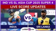 IND Win Super Over | India vs Sri Lanka Asia Cup 2025 Super 4 Highlights: Suryakumar Yadav, Arshdeep Singh Help India Win Super Over Ahead of IND vs PAK Final