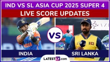 IND Win Super Over | India vs Sri Lanka Asia Cup 2025 Super 4 Highlights: Suryakumar Yadav, Arshdeep Singh Help India Win Super Over Ahead of IND vs PAK Final