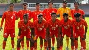 India vs Bahrain AFC U-23 Asian Cup 2025 Qualifiers Live Streaming Online in India: How to Watch IND vs BHR Football Match Live Telecast on TV & Score Updates in IST?