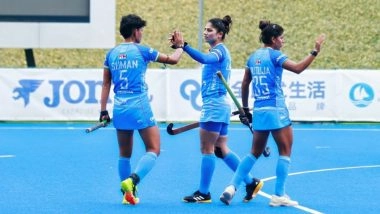 India Women’s Hockey Team Plays Out 1–1 Draw Against Japan in Women’s Hockey Asia Cup 2025 Super 4s; Salima Tete and Co Await Korea vs China Result To Learn Final Fate