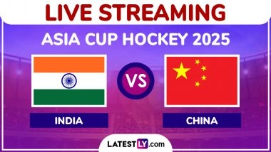 India vs China, Men’s Hockey Asia Cup 2025 Live Streaming Online: Watch Free Telecast of IND vs CHN Super 4's Hockey Match on TV and Online