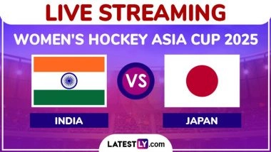 India vs Japan, Women’s Hockey Asia Cup 2025 Live Streaming Online: Watch Free Telecast of IND vs JPN Super 4s Hockey Match on TV and Online