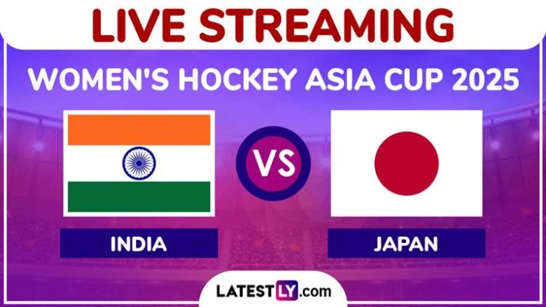 Where to Watch India vs Japan Women’s Hockey Asia Cup 2025 Live Streaming Online?