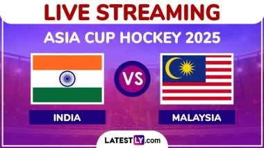 India vs Malaysia, Men’s Hockey Asia Cup 2025 Live Streaming Online: Watch Free Telecast of IND vs MAS Super 4's Hockey Match on TV and Online