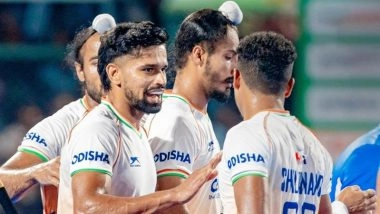 India National Hockey Team Defeats Kazakhstan 15-0 in Pool A Clash of Asia Cup 2025; Unbeaten Harmanpreet Singh and Co Enter Super 4's With Dominant Victory in Last Game of Group Stage