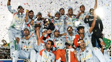 On This Day in 2007: MS Dhoni-led Team India Win Inaugural ICC T20 World Cup Title Beating Pakistan in Final (Watch IND vs PAK Video Highlights)
