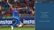 Jasprit Bumrah Joining New Team? Star India Pacer Shares Instagram Story, Says 'Joining My 3rd Blue Team'