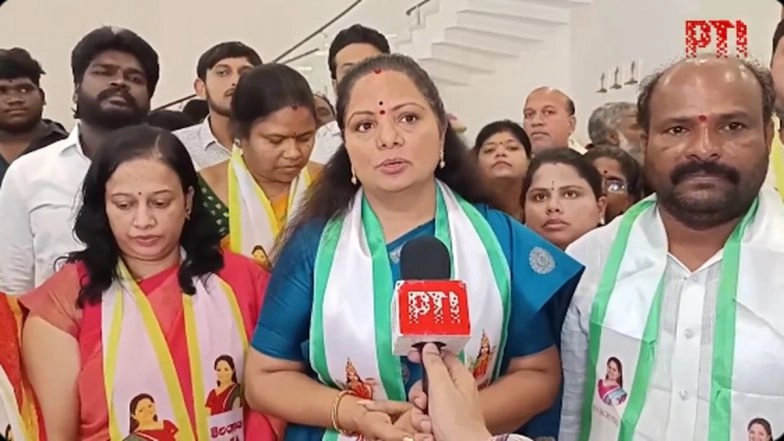 K Kavitha Vows Not to Spare Those Who Distanced Her From Family, Takes Veiled Jibe at Siddipet MLA T Harish Rao