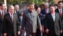 China Military Parade 2025: North Korean Leader Kim Jong-un Joins Vladimir Putin and Xi Jinping at Parade in Beijing, 1st Such Gathering in 66 Years (Watch Videos)
