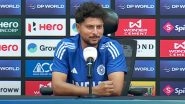 'Ye Main Kyu Bataunga Bhai Aapko?' Kuldeep Yadav Gives Funny Response to Journalist's Bowling Question During Press Conference Ahead of IND vs OMA Asia Cup 2025 Match (Watch Video)