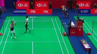 Lakshya Sen Storms Into Semi-Final of Hong Kong Open 2025; Secures Win Over Fellow Indian Ayush Shetty In All-Indian Quarter-Final Match