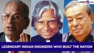 Engineer&rsquo;s Day 2025 in India: From APJ Abdul Kalam to Verghese Kurien; Famous Indian Engineers Who Built the Nation