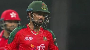 Bangladesh Defeat Hong Kong, China by Seven Wickets in Asia Cup 2025; Litton Das’ Brilliant Half-Century Guides BAN to Comprehensive Victory