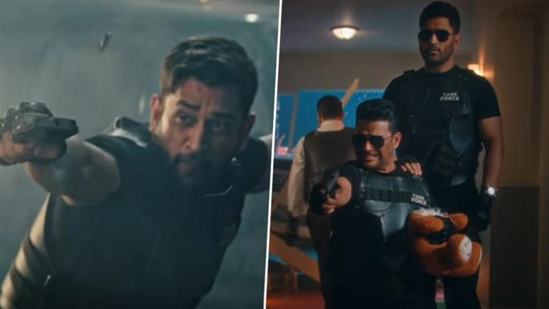MS Dhoni Debut in Big Screen? Star Indian Cricketer Features Alongside R Madhavan In Vasan Bala Directed 'The Chase' Teaser, Sparks Buzz (Watch Video)