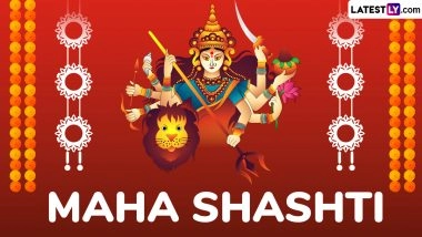 Maha Sasthi Durga Puja 2025 Date, Significance and Bilva Nimantran Puja Rituals: All You Need To Know About the First Day of Durga Puja Celebrations