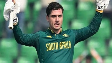 Matthew Breetzke Creates World Record, Becomes First Player to Score Fifty Plus Totals in Each of His First Five One-day International Innings, Achieves Feat During ENG vs SA 2nd ODI 2025