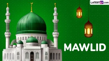 Mawlid 2025 Date in India: Know Significance of Eid-e-Milad-un-Nabi Celebrations Marking Prophet Muhammad’s Birth Anniversary in Rabi al-Awwal Month