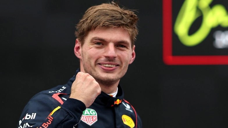 Max Verstappen Wins F1 Azerbaijan Grand Prix 2025, McLaren Driver Oscar Piastri Crashes Out on First Lap at Baku City Circuit