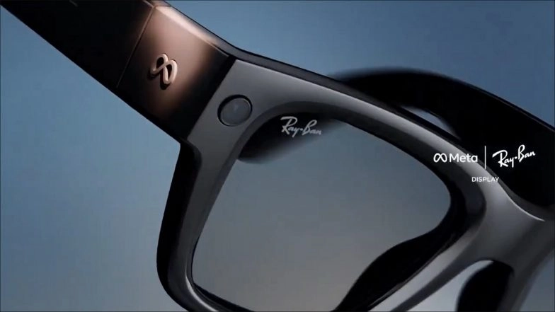 Meta Ray-Ban Display HUD Glasses Video Accidentally Leaked Ahead of 'Meta Connect' Event by Mark Zuckerberg’s Company; Check Expected Price (Watch Video)