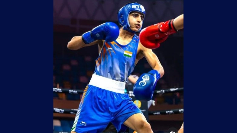Minakshi Hooda Advances to Semi-Final of World Boxing Championships 2025; Star Boxer Assures Medal for India After Defeating Alice Pumphrey in Women’s 48kg Quarterfinal