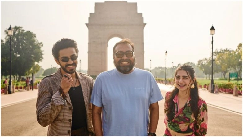 &lsquo;Nishaanchi&rsquo; Fever Hits Delhi: Aaishvary Thackeray, Vedika Pinto &amp; Anurag Kashyap Soak in Sights and Gorge in Delicacies of the Capital (View Pics)