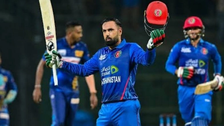 Mohammad Nabi Smashes 32 Runs in One Over of Dunith Wellalage With Five Sixes During SL vs AFG Asia Cup 2025 Match (Watch Video)