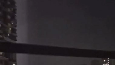 Mumbai Rains-Weather Forecast: Mumbaikars Wake Up to Rainy Sunday As More Rainfall Expected in Next Few Hours Amid IMD's Red Alert (See Pics and Videos)