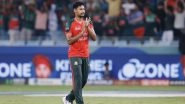 KKR Squad For IPL 2026: Mustafizur Rahman Sold to Kolkata Knight Riders For INR 9.2 Crore At Indian Premier League Auction KKR Squad For IPL 2026: Mustafizur Rahman Sold to Kolkata Knight Riders For INR 9.2 Crore At Indian Premier League Auction