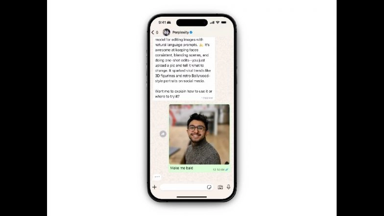Aravind Srinivas Announces Google’s Gemini Nano Banana Now Available on Perplexity WhatsApp Bot for High-Quality Image Generation