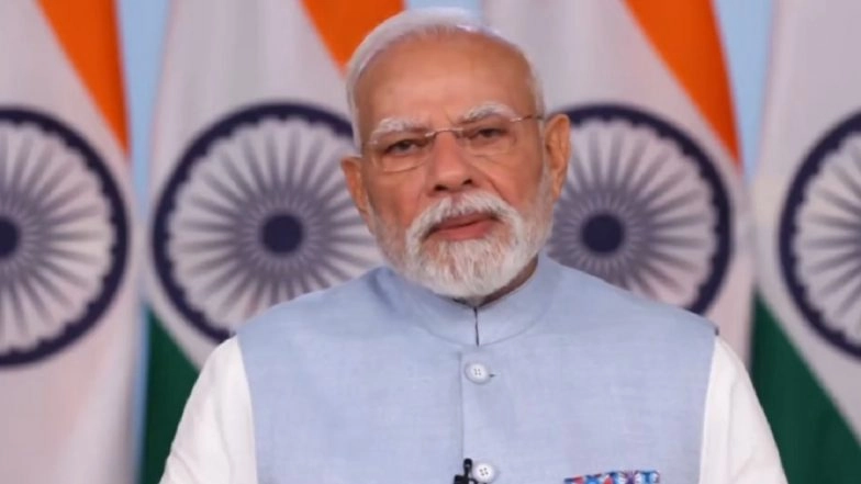 PM Narendra Modi Expresses Condolences to Sri Lankan President Anura Kumara Dissanayake Over Loss of Lives Due to Cyclone Ditwah, Assures India's Continued Support Under Operation Sagar Bandhu