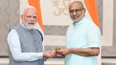 PM Narendra Modi Meets Vice President CP Radhakrishnan, Discusses ‘Wide Range of Subjects’ (See Pics)