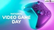 National Video Game Day 2025 Date, History and Significance: Know About the Annual US Event Celebrating Gaming Culture and Video Game Enthusiasts
