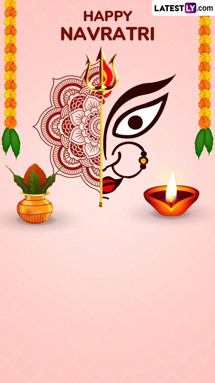Happy Navratri 2025 Greetings, Images and Messages To Celebrate the Nine Divine Nights